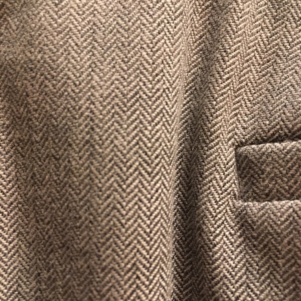 Ann Taylor Trousers Chevron Pattern.